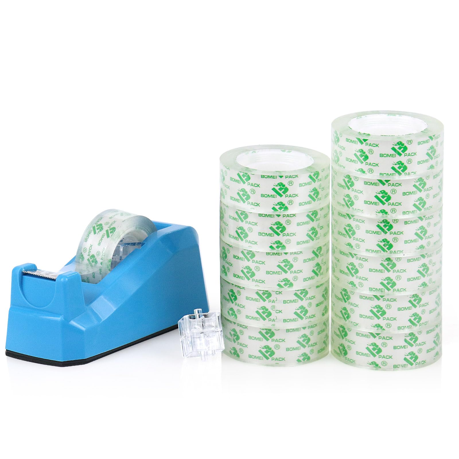 Ruban adhésif transparent anti-déchirure BOMEI PACK pour fournitures - 8