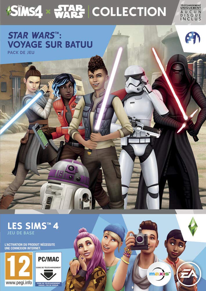 Juego de PC SIMS 4 + PC de expansi�n Star Wars Voyage sur Batuu