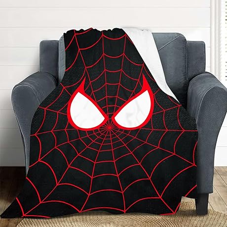 60"x40" Super Cozy Spider Blanket