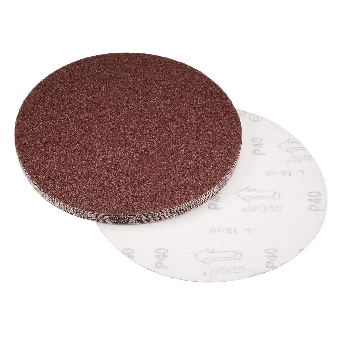 Disque abrasif grain 40 anti-encrassement pour éliminer vernis et rouille tenace