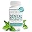 Dental Oral Probiotic, 60 Chewable Tablets - Supplements w/BLIS K12 & M18 - Bad Breath Treatment for Adults - Boosts Oral Health - Fights Halitosis, Tooth Decay, Strep Throat (Mint Flavor)