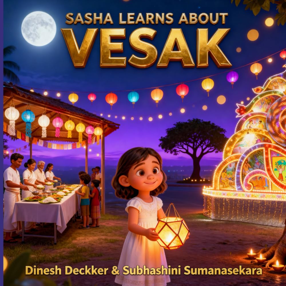 Sasha Learns About Vesak: Educational Children Story (Sasha Explores World Cultures & Festivals)