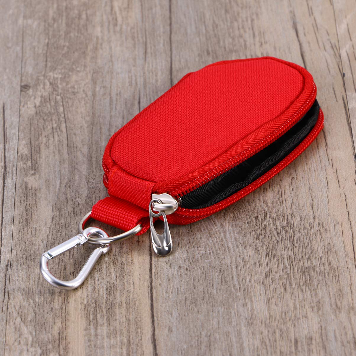 minkissy Bolsa de transporte de cadena de esencial para 10 botellas (2 ml) de aceites esenciales bolsa de viaje para botellas de esencial (rojo)