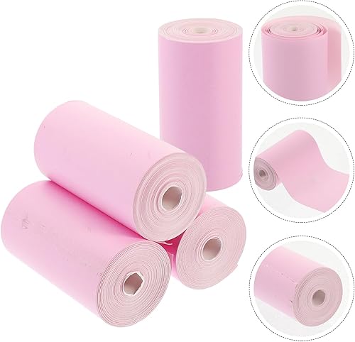 Miniatura 6 de Papel de impresora de color, 4 rollos de papel térmico, papel térmico, papel de recibo de caja registradora, rollos de recibos de papel térmico para