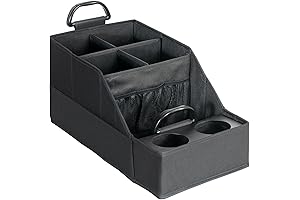 FLYBOX Backseat Car Organizer with Cup Holder