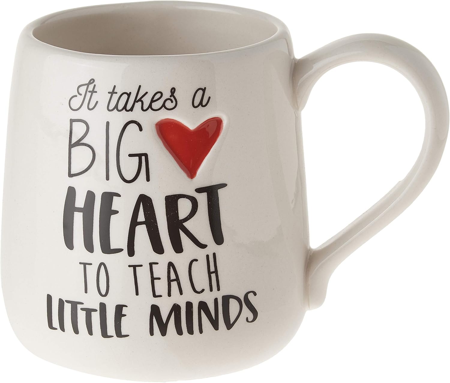 Our Name is Mud “Teachers Put on Your Capes” Stoneware Coffee Mug, 16 oz.