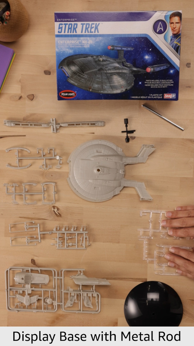 STAR TREK ENTERPRISE NX01 & NCC1701E セット BlueBrixx Bundle STAR TREK Enterprise NX-01 with minifigures