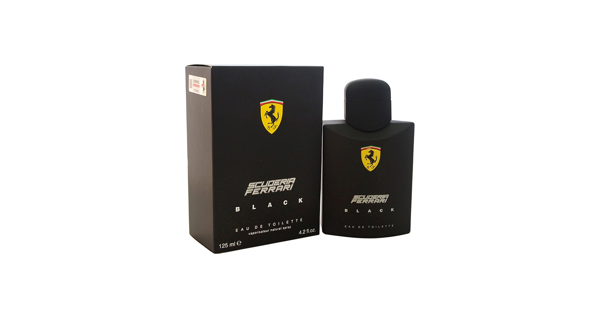 香水(男性用) 125ml FERRARI SCUDERIA BLACK Ferrari Scuderia Black Signature Eau De Toilette Spray for