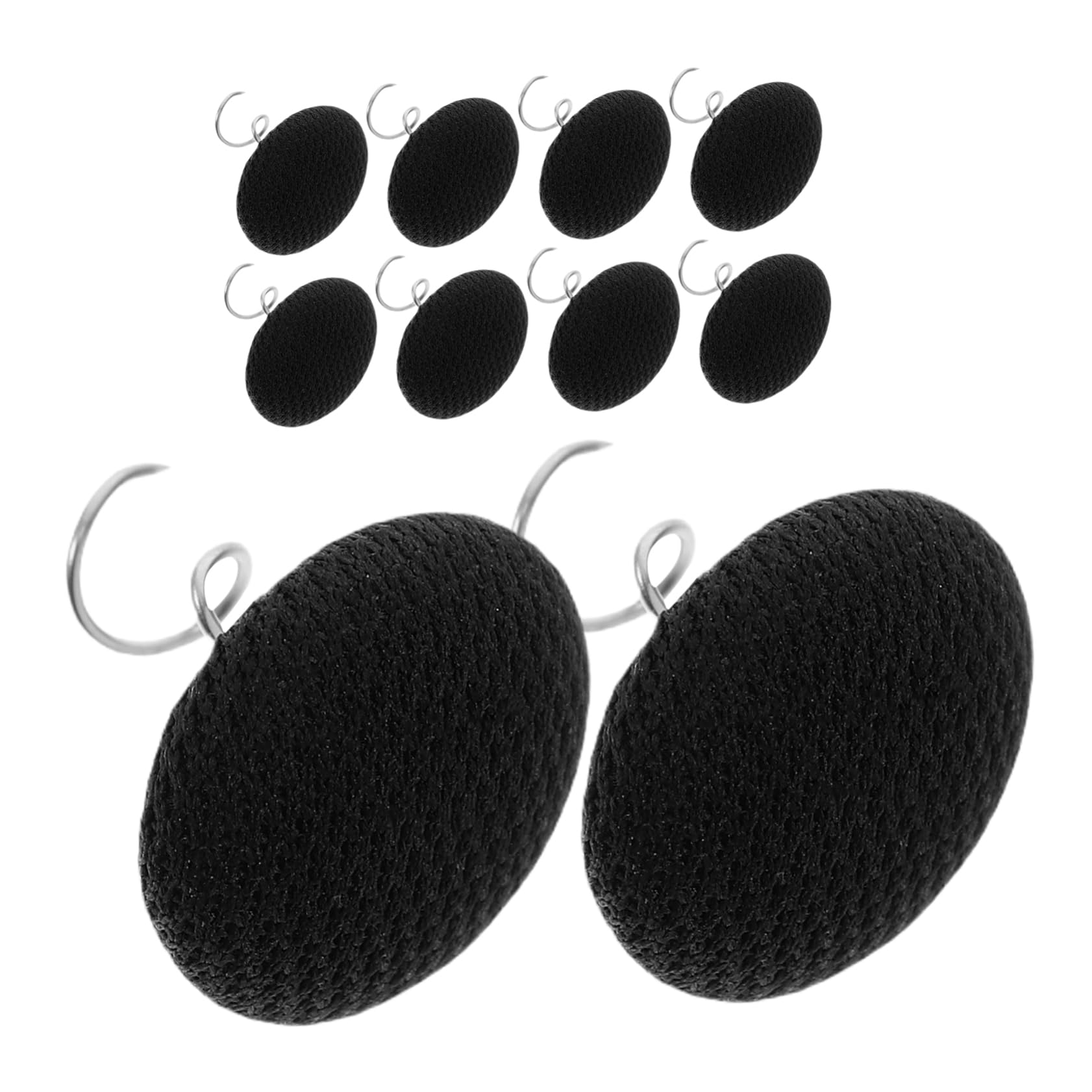 HOMSFOU 10pcs for Upholstery - Stainless Steel Spiral for Couch Cushions and Bed Skirts Easy Installation Design