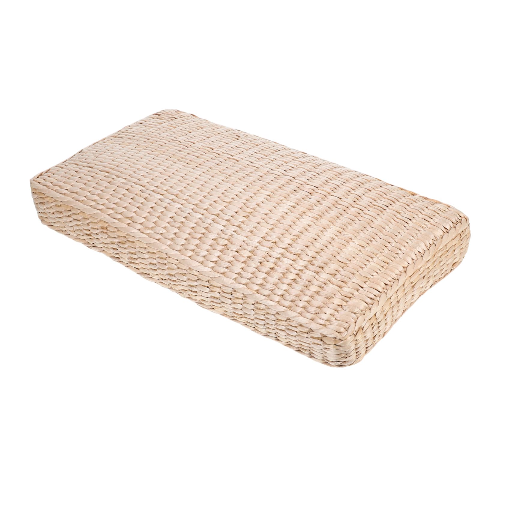 Oreiller en paille tressée été fraîcheur naturelle pour sauna et repos