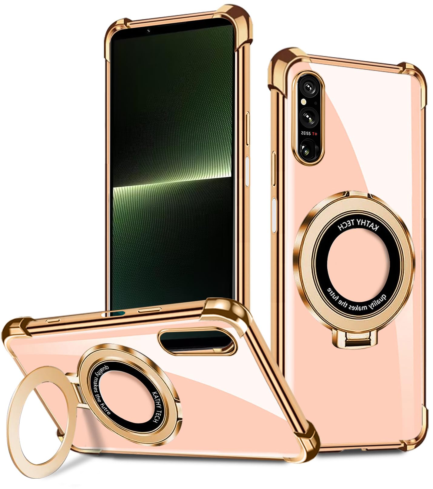 Amazon.co.jp: Sony Xperia 1 Vケース リング付き MagSafe対応 