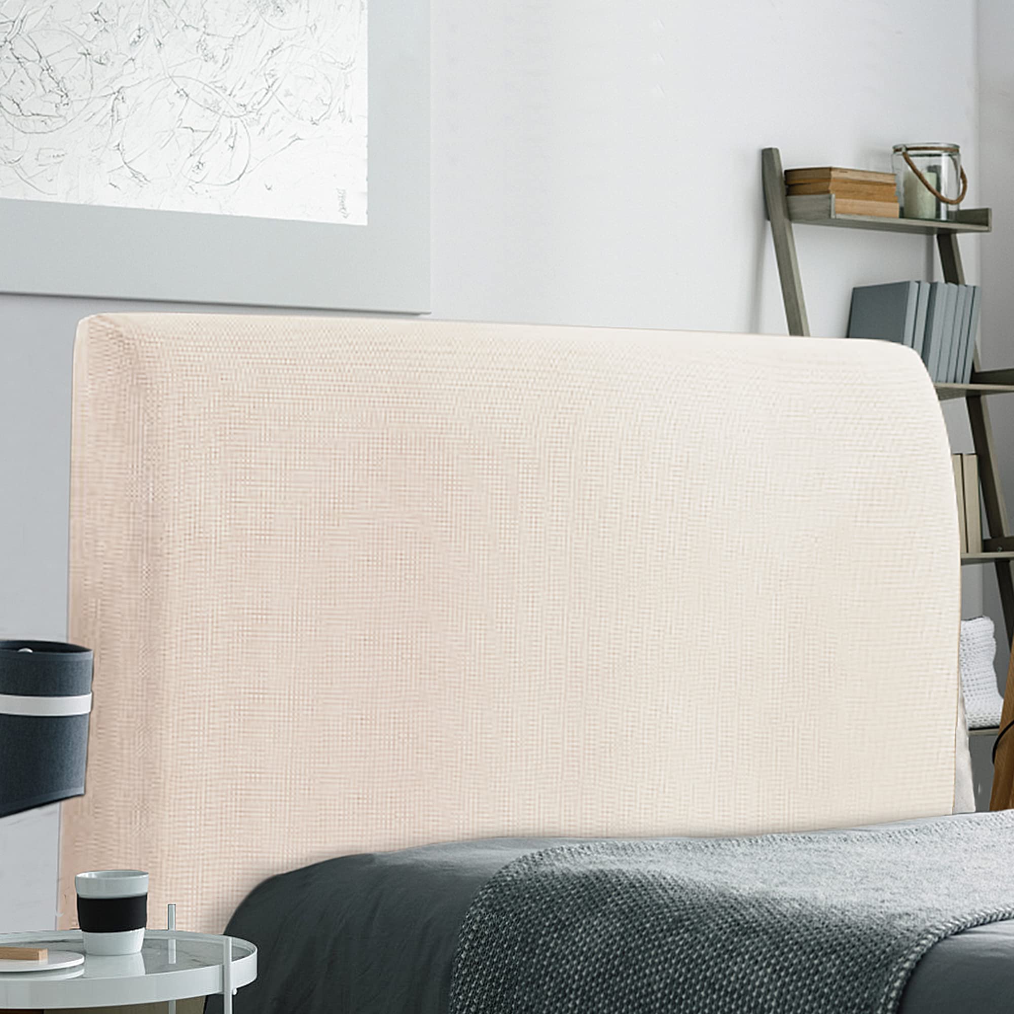 Tête De Lit Extensible - Marque Inconnue - Gris - Housse étanche à La Poussière - 180 Cm