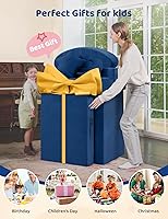 Vista 7 de Kidirect Sofá Modular para Niños, K12 PRO 400+ DIY Sofá de Espuma Creativa para Sala de Juegos, Sofá Convertible Mejorado con Caballito de Balancín