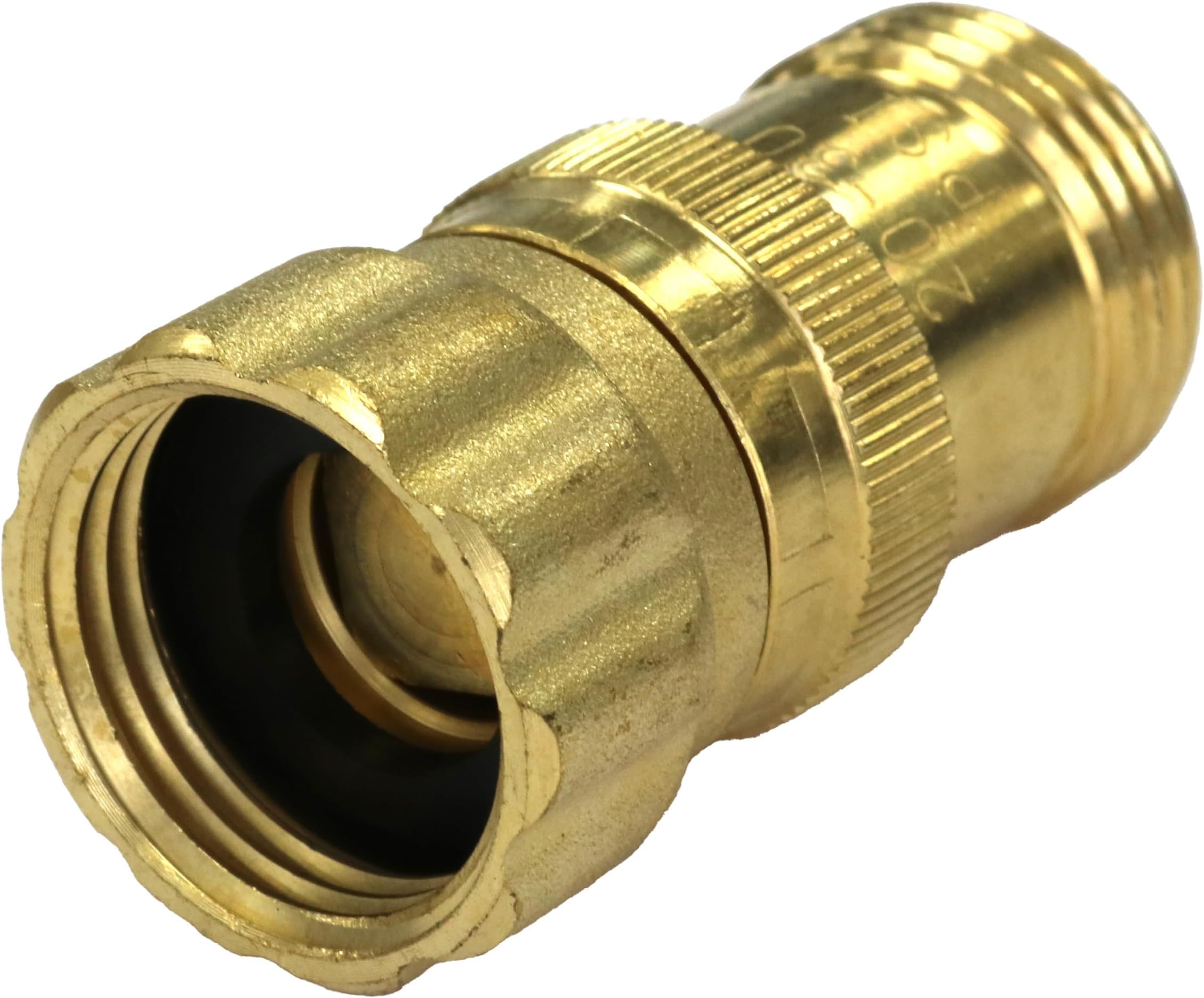 25 psi Water Pressure Reducer Regulator for Drip Irrigation System, 3/4 inch Hose Thread, 150 psi Max Inlet Pressure, Lead-free Brass