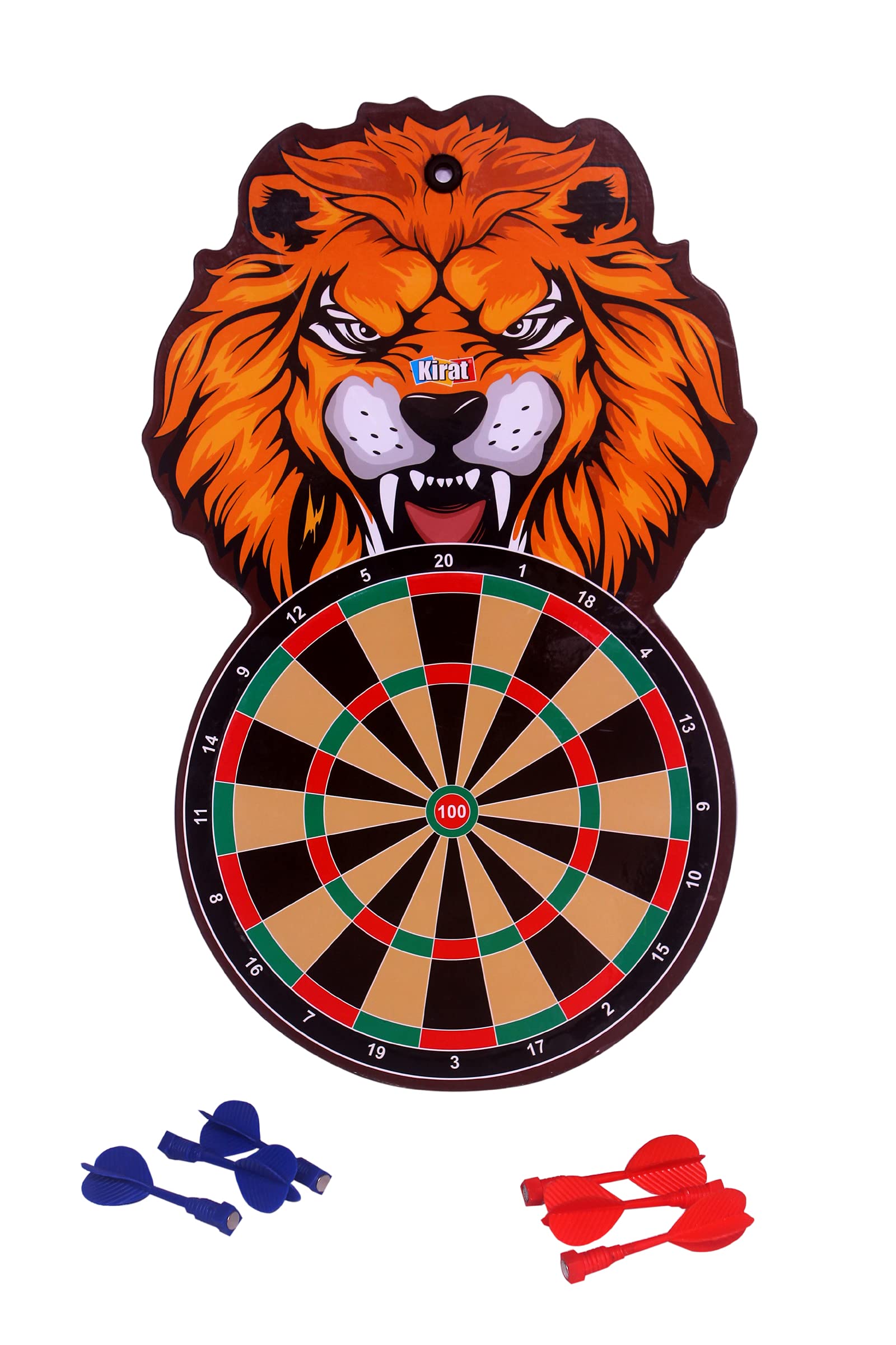 Buy MG WORLD Tiger Style Dart Game for Kids with 6 Darts Online at desertcartSINGAPORE
