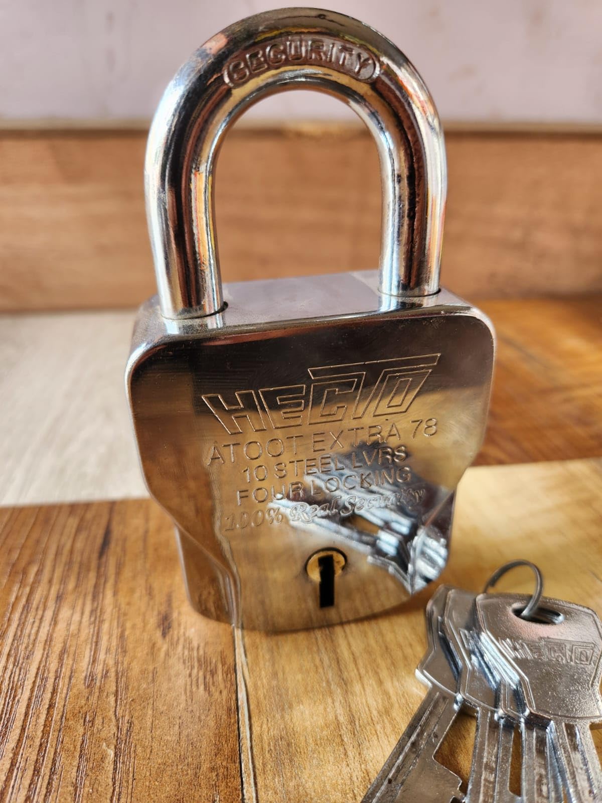 ☆chomotto☆ KESHAV'S HECTO ATOOT Extra Heavy 78MM Four Locking 10 Steel LEVERS
