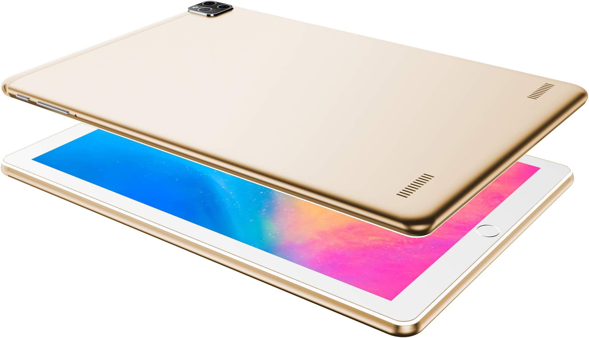 Discover Note8 Plus, Quad Core, Dual Sim, Dual Camera,10.1 Inch,support zoom, 64GB, 4GB DDR3, 4G LTE, Wi-Fi (GOLD)