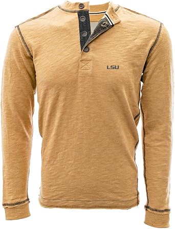 NCAA Crush Shadow Text Henley