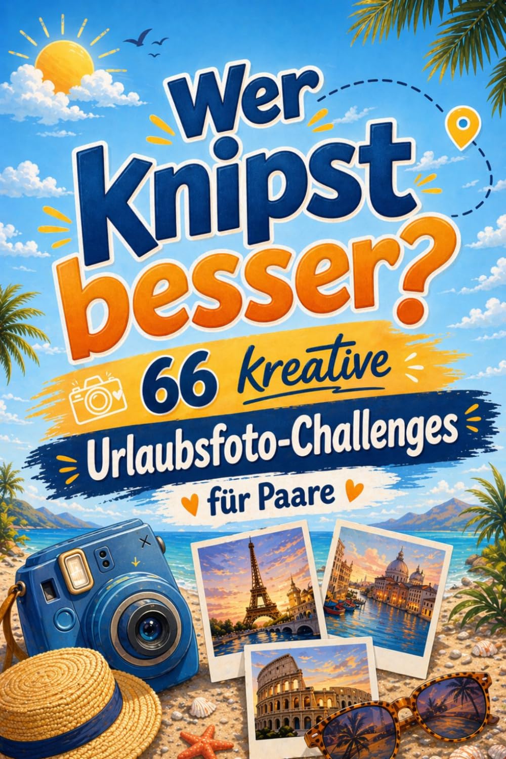Wer knipst besser? 66 kreative Urlaubsfoto-Challenges für Paare, um euren Urlaub unvergesslich zu machen | Das kreative Reisespiel zu zweit