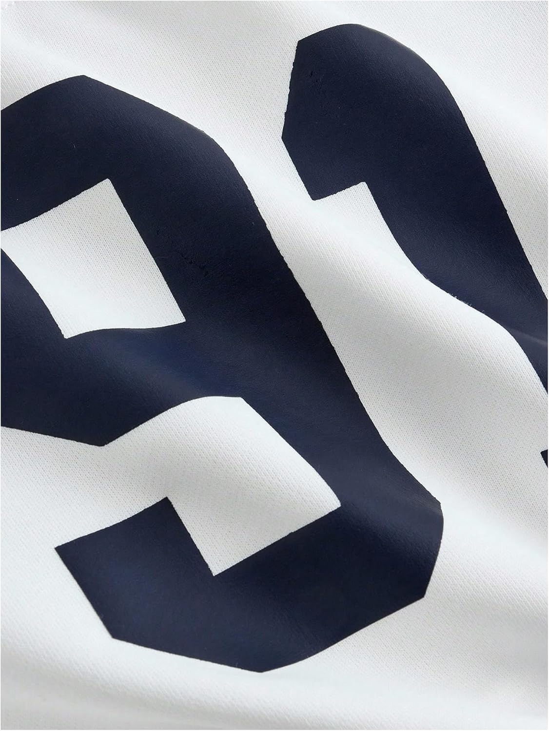 SOLY HUX Girl's Graphic Y2k Jersey Sweatshirt Number Print Off the Shoulder Long Sleeve Casual Fall Pullover Tops - Image 3