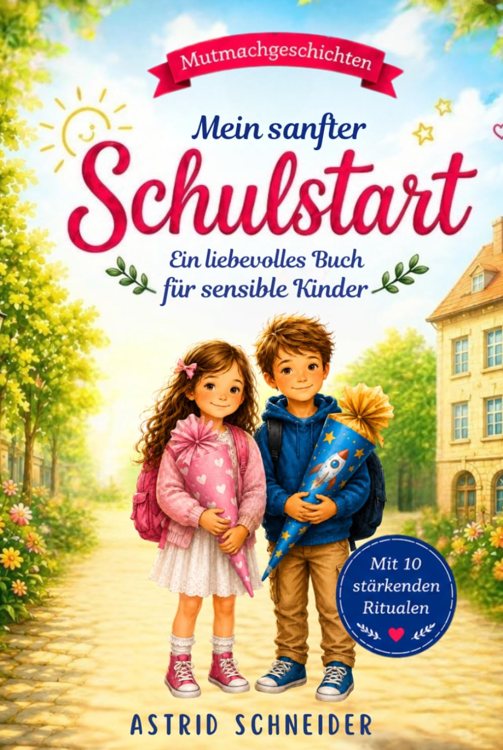 Mein sanfter Schulstart: Einfühlsame Mutmachgeschichten für sensible Kinder über Gefühle, Selbstvertrauen und innere Stärke: Mit 10 stärkenden Ritualen für einen sicheren Schulanfang.