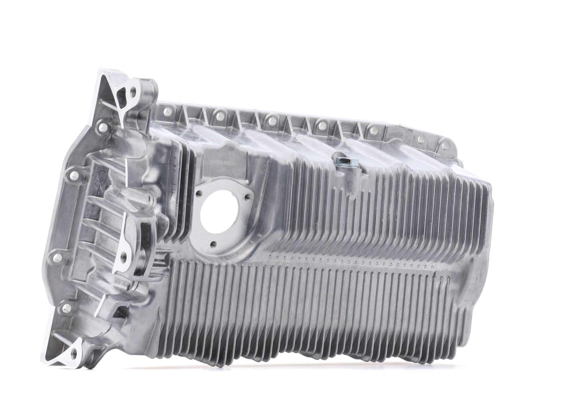 RIDEX 592O0220 Coppa olio con vite spurgo olio con anello tenuta con alesaggio per sensore livello olio senza guarnizione coppa dell’olio Compatibilità con VW Golf 6 5K1