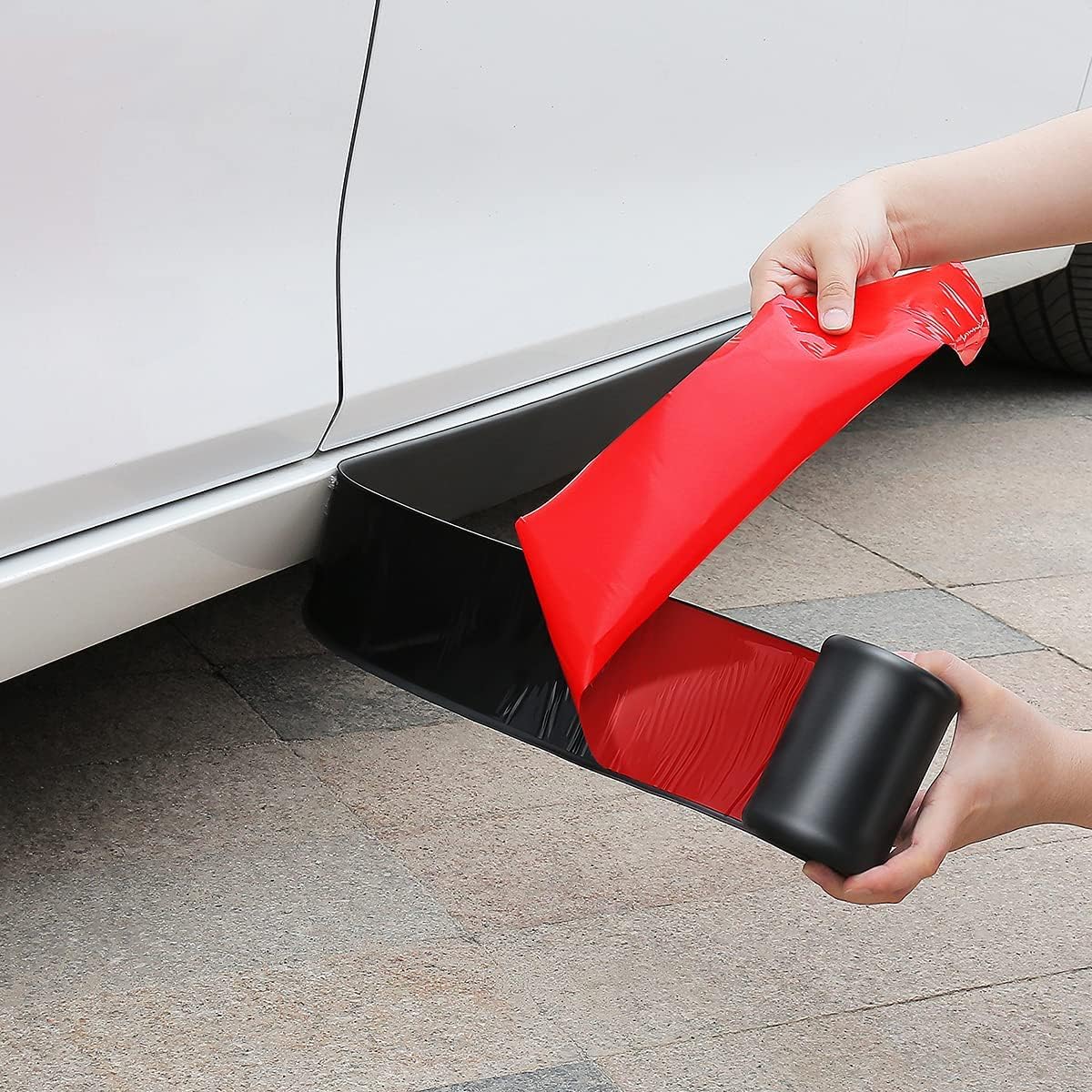4m*8cm Protezione per Minigonne Laterali Auto