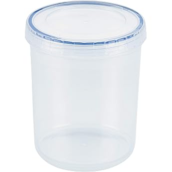 Lock & Lock Round Storage Container - Clear 1 L