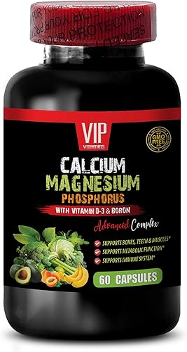 Miniatura 2 de Vitaminas para huesos y articulaciones - Calcio y magnesio fósforo, con vitamina D-3 y Boro Advanced Complex - Fósforo y magnesio, suplemento de