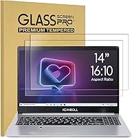 Vista 9 de Paquete de 2 protectores de pantalla de vidrio templado de 15.6 pulgadas para laptop de 15.6 pulgadas