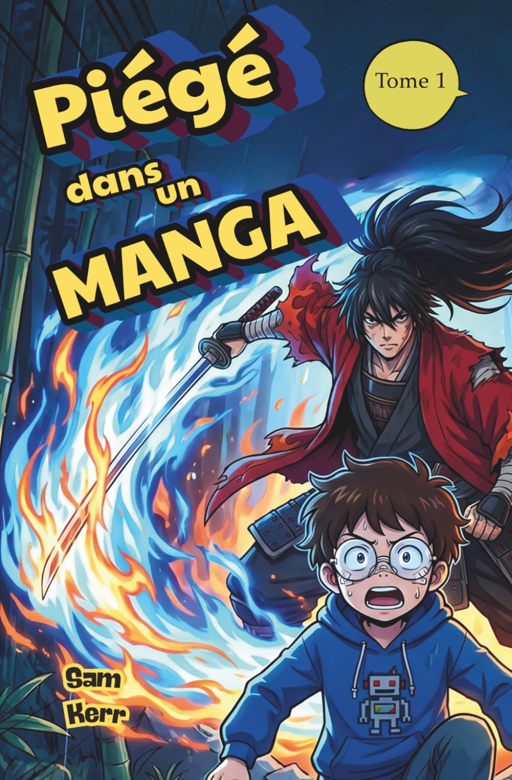 Piégé dans un manga: Roman Isekai et Aventure Fantastique pour enfants 8-12 ans (Magie, Action, Humour et Jeux Vidéo)
