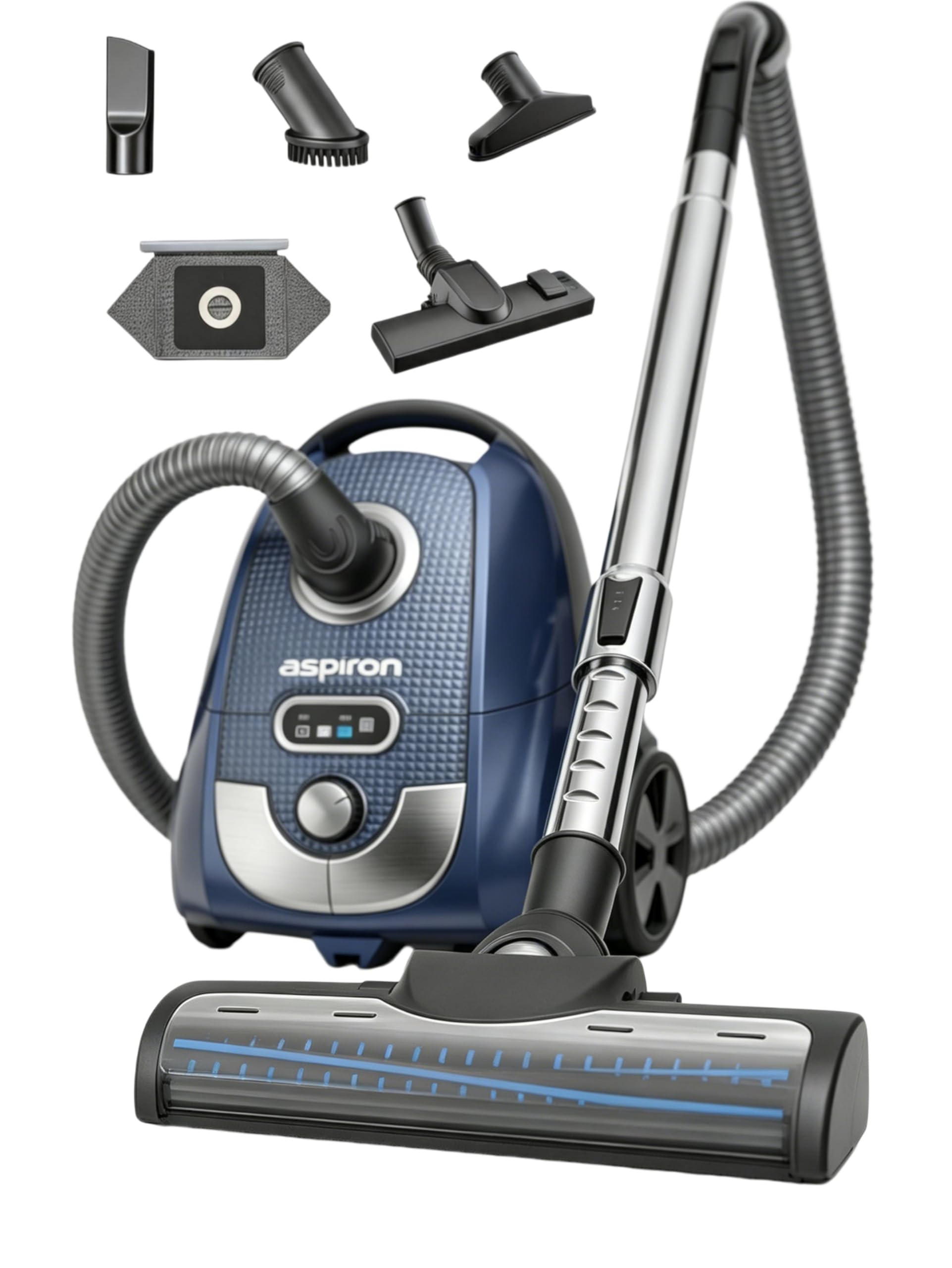 Aspiron 1600W Bagged Canister