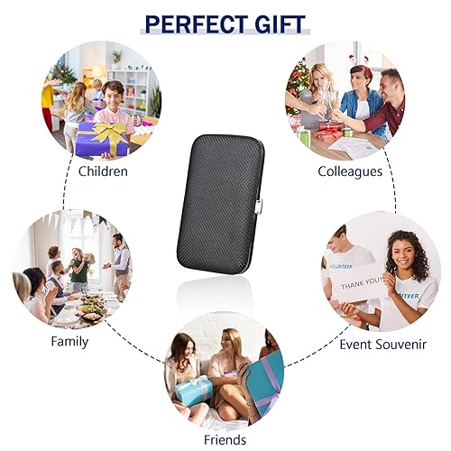 Miniatura 7 de Hanaive Juego de 6 juegos de manicura, 48 piezas, cortaúñas, kit de pedicura 8 en 1, kit de aseo de acero inoxidable, herramientas profesionales