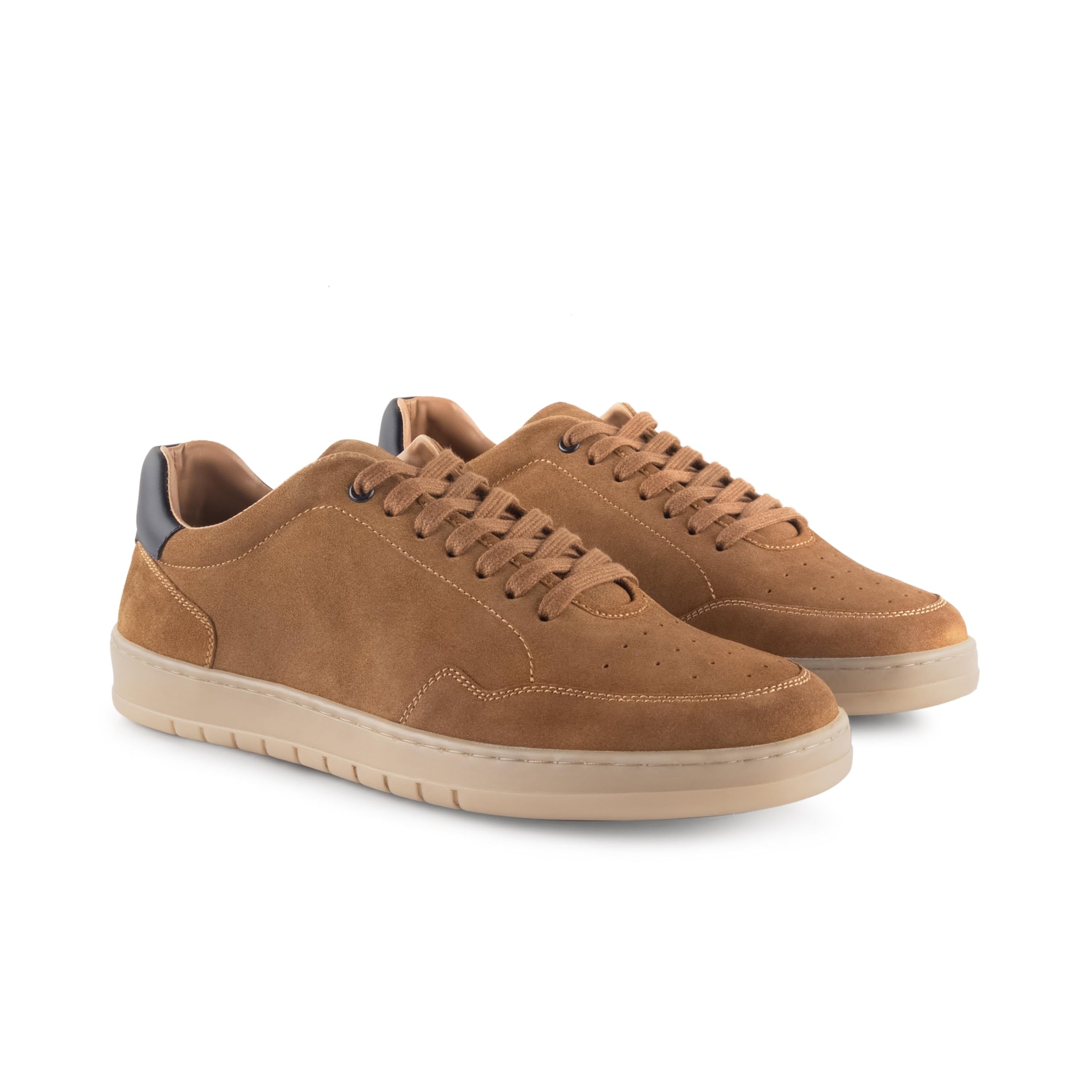 Silver Street London Lucano - Zapatillas deportivas clásicas de piel de ante para hombre, extra acolchadas, cómodas, para hombre