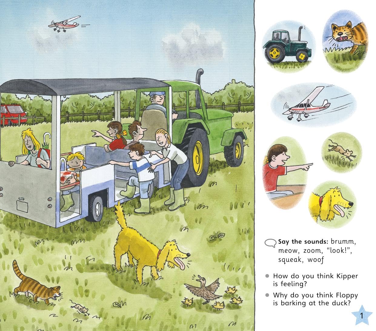 Oxford Reading Tree: Level 1: Floppy's Phonics: Sounds Books: Pack of 6