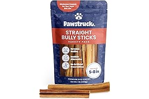 Pawstruck Bully Sticks For Dogs - Premium Single Ingredient Dog Chews, Naturally...