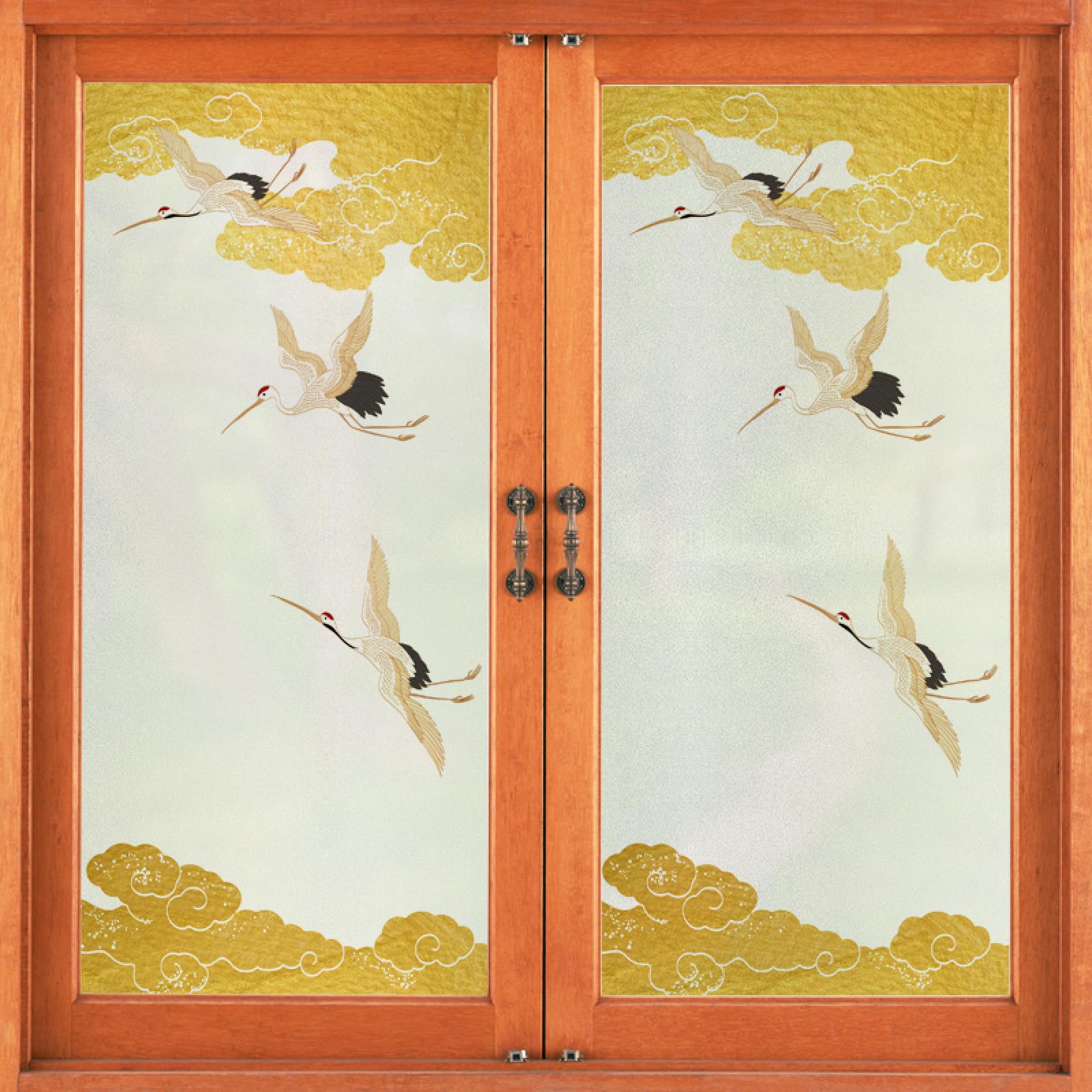 window film, Blackout Self-Adhesive,Opaque Film for Bathroom,Static Outdoor(60x116cm/3pcs)