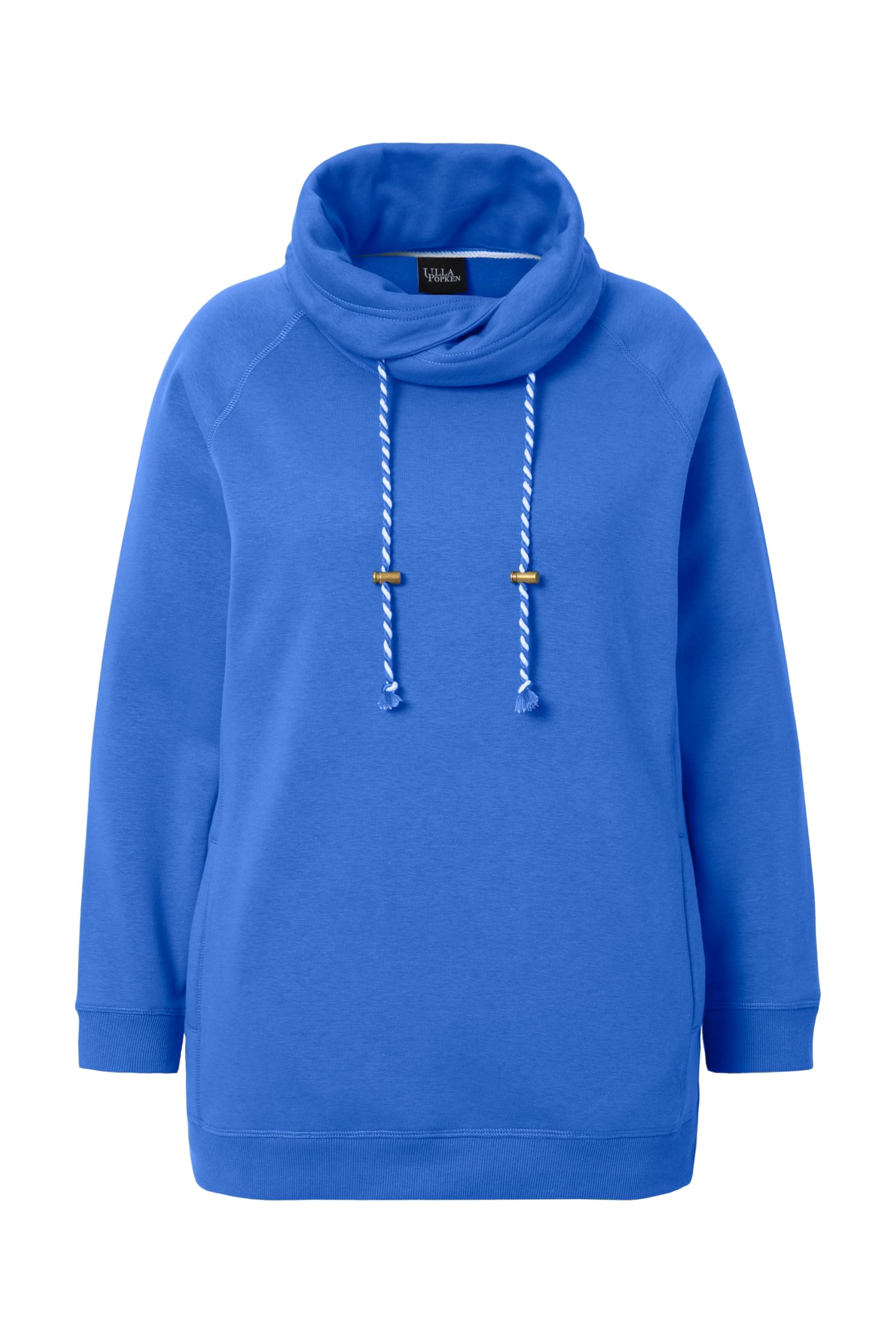 Ulla Popken T-Shirt dalle Linee morbide con Scollo a V e Mezze Maniche 515283