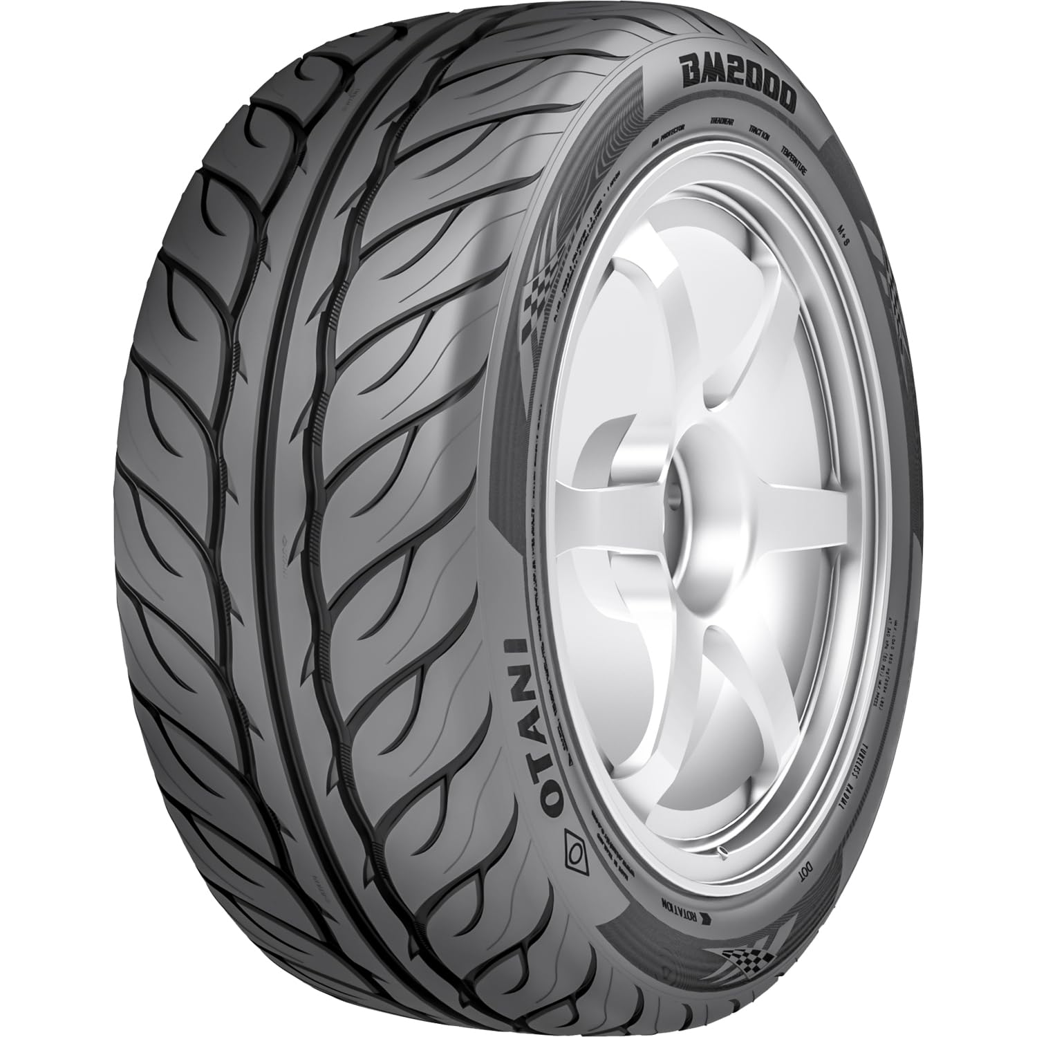 Amazon.co.jp: OTANI(オータニ) サマータイヤ BM2000 245/45R18