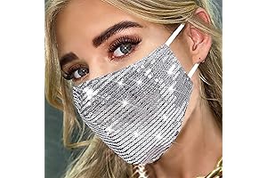MLGDA Bling Face Mask for Women: Sparkle and Shine!