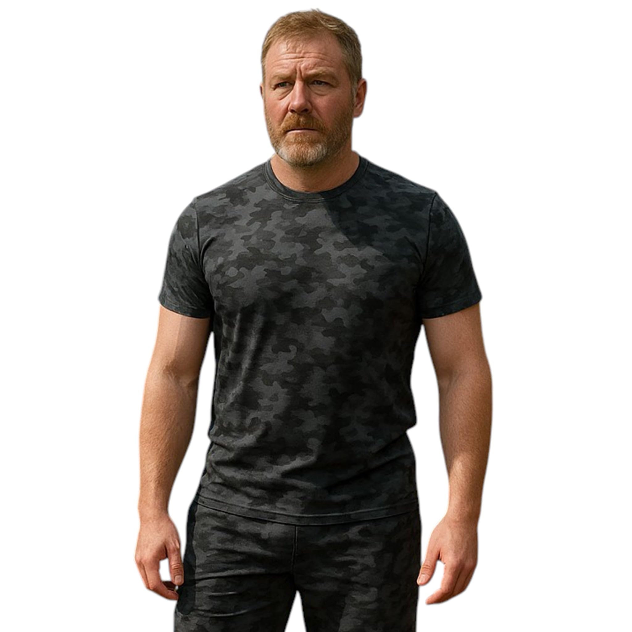 Coolandnew Game Camouflage T-Shirt - Night Camo - S