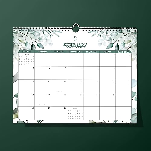 Miniatura 2 de COOLENDAR Calendario de pared 2023 calendario mensual de 24 meses de enero de 2023 a diciembre de 2024 calendario colgante 2023 para pared