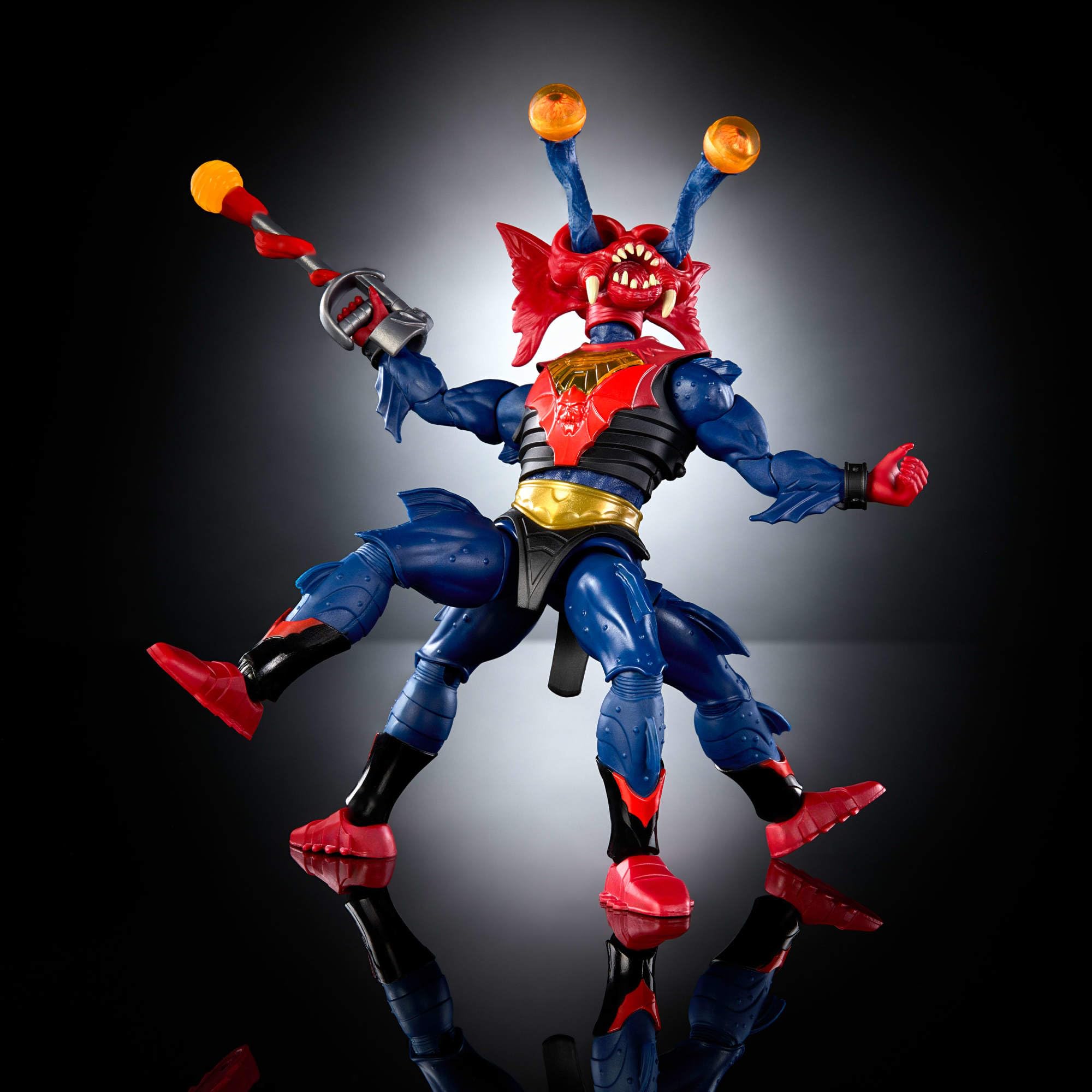 Masters of The Universe Masterverse Actionfigur, Deluxe-Sammelfigur mit 30 beweglichen Gelenken, austauschbaren Teilen oder Rüstung, ca. 18 cm großes Motu-Spielzeug, JHJ81