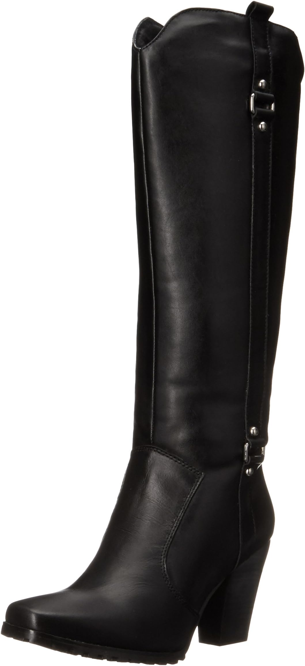 Ride Tec Women's 8625 20" Heeled Biker Black Work Boot