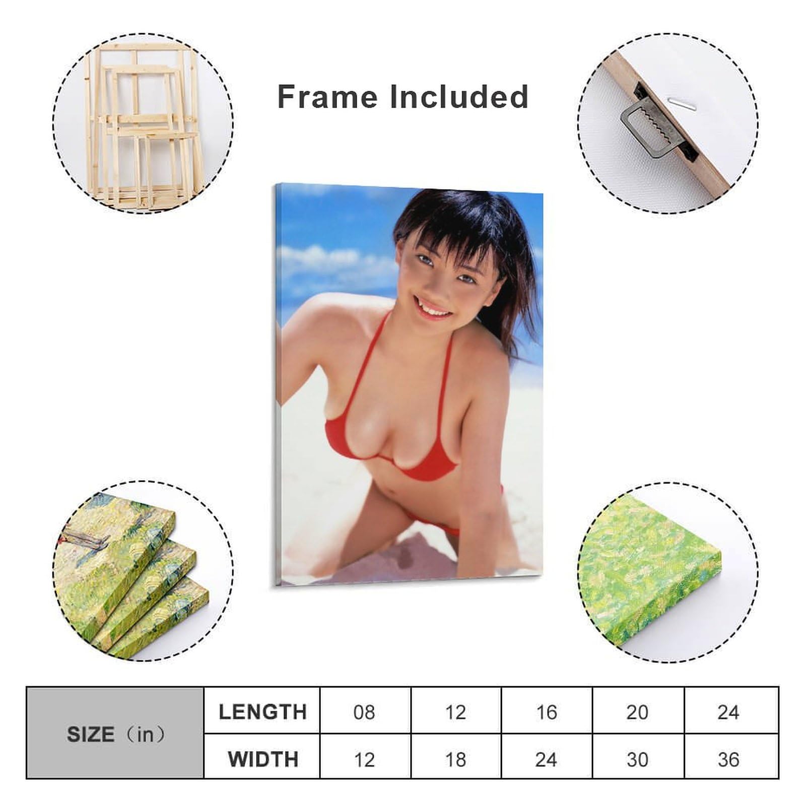 Amazon.co.jp: 倉科カナセクシービキニ水着清純写真かわいいポスター