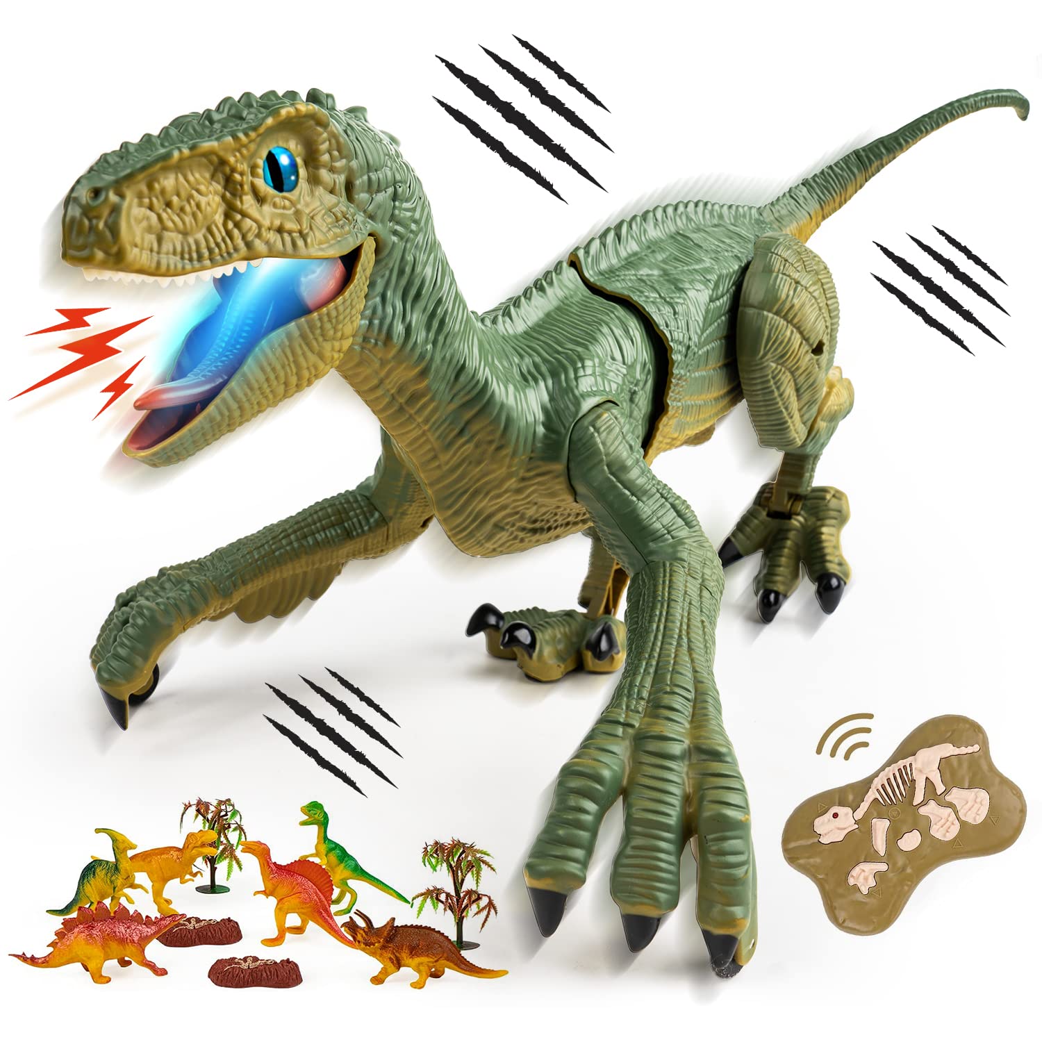 Remote Control Dinosaur Toys, Joyshare 2.4Ghz RC Dinosaur Toys Gifts