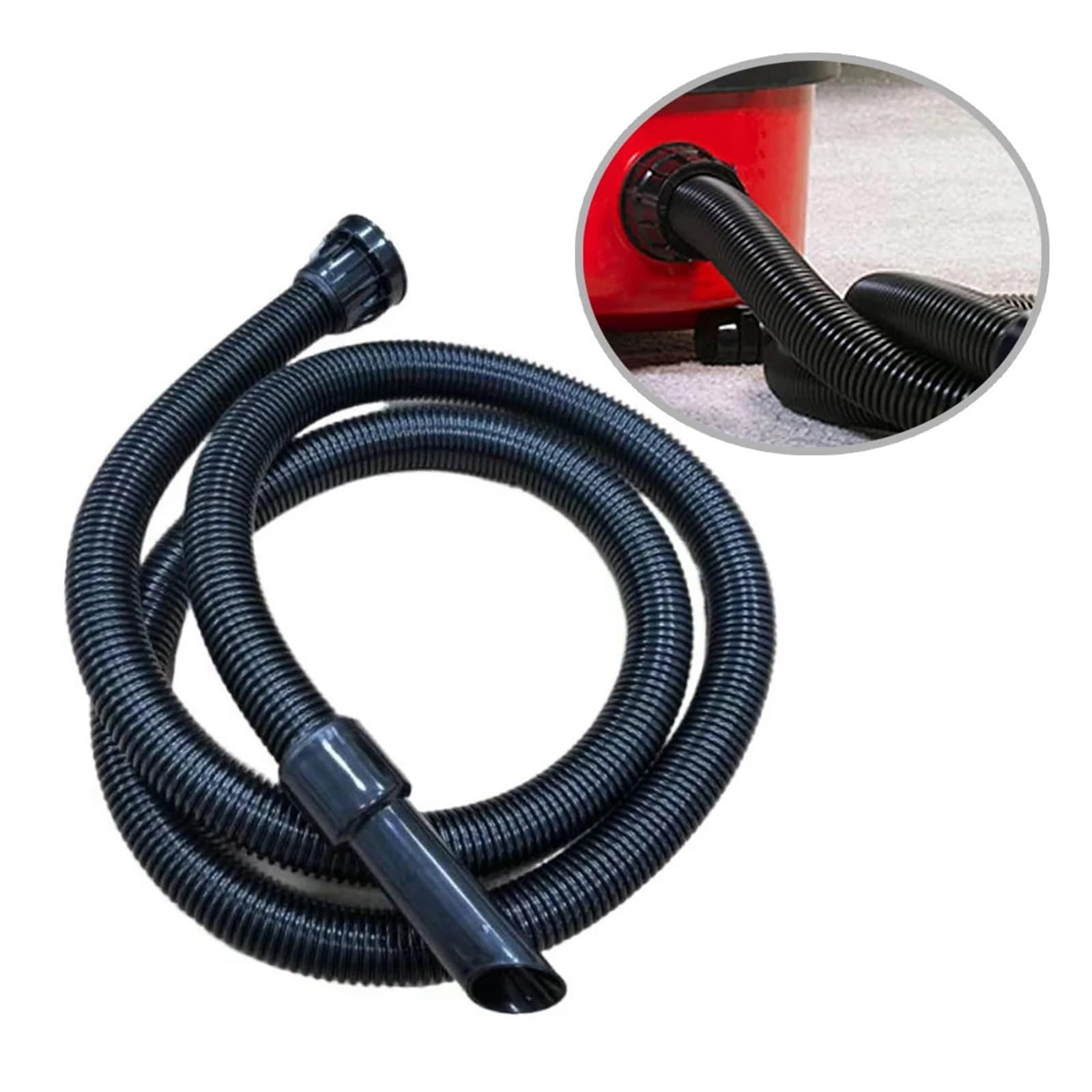 Tubo flessibile extra lungo for umido e asciutto, adatto ai modelli NRV200, NRV200-22 e a un'ampia varietà di modelli compatibili con Numatic e Henry.