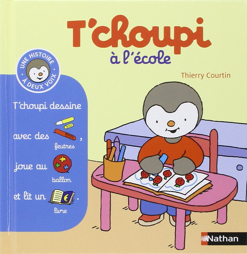 T'choupi à l'école - (Tome 11) - Dès 2 ans : Courtin, Thierry: Amazon ...