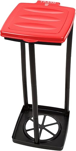Miniatura 10 de Wakeman soporte de bolsa de basura, basurero portable al aire libre Azul