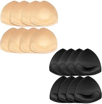 KSang BH Einsätze 4 Paar - Push Up Pads Für Sport BHs & Bikinis